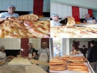 Ramazan Pidesi Çakır fabrikasında alınır