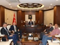 Prof. Dr. Öztürk ve Doç. Dr. Hanilçi’den Vali Akbıyık’a ziyaret