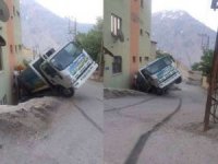 Belediye ekibi ölümden döndü