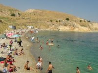 Akdeniz ve Ege değil Van Gölü sahilleri..
