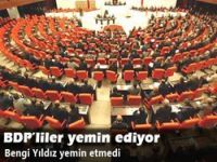 BDP'liler yemin ediyor