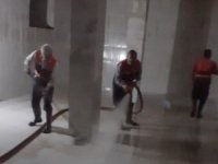 Hakkari’de içme suyu depoları yıkandı