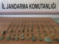Roma dönemine ait tarihi eserler ele geçirildi