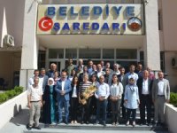 DTK Eşbaşkanı Güven'den belediye ye ziyaret