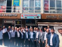 Ak Parti heyeti Çukurca'ya çıkarma yaptı
