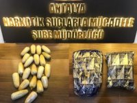 Antalya’ya uyuşturucu götüren 2 şüpheli yakalandı
