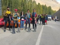 Rafting Şampiyonasında Hakkari takımları