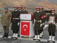 Şehit Eşkioğlu için Hakkari’de tören düzenlendi