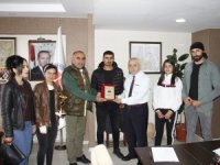 Cilo Rafting takımından teşekkür ziyaretleri