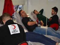 Hakkari'de kan ve kök hücre bağışı kampanyası başladı