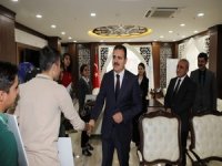 Öğrencilerden Valimize Teşekkür Ziyareti