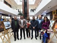 81 il öğretmen öğrenci resim ve sanat sergisi açtı