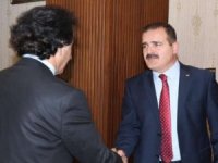 Gazeteci Taş'tan Vali Akbıyık ile röportaj