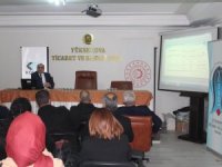 KOSGEB Yüksekova’da Bilgilendirme Toplantısı Yaptı