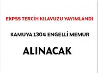 2019 Yılı EKPSS Tercih Kılavuzu Yayımlandı