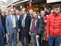 AK Partili Demir’e Hakkari’de görkemli karşılama