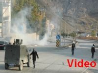 Hakkari'de olaylar çıktı