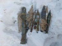 Derecik kırsalında AT-40 füzesi ele geçirildi