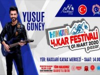 Sanatçı Güney kar festivalinde sahne alacak