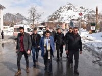 Vali Yardımcısı Duruk, çığ bölgelerini denetledi