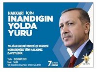 Ak Parti merkez ilçe kongresi 29 şubatta