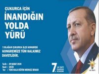 Ak Parti Çukurca ilçe kongresi 29 şubatta