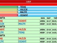 Kurumlar arası turnuvanın saat ve tarihleri