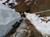 Merzan çiftlik yolu ulaşıma açıldı