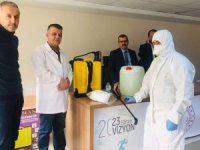 Hakkari’de "Okul Dezenfekte Ekibi" kuruldu