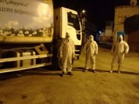 Hakkari’deki temizlik işçileri gerekli önlemleri aldı