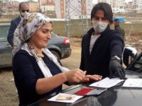 Bin TL’lik yardımlar hak sahiplerine ulaştırılıyor