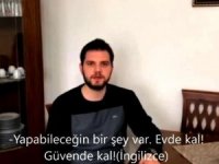 Hakkari'de 16 dilde “evde kal” çağrısı