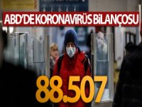 ABD'de virüsten ölenlerin sayısı 88 bin 507'ye yükseldi