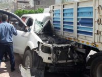 Hakkari'de trafik kazası 1 yaralı