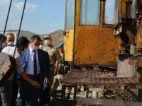 Hakkari-Van sınırında sıcak su sondajı yapıldı