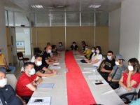 Hakkari'de antrenörlerle değerlendirme toplantısı