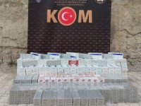 Hakkari'de 7 bin adet sigara gele geçirildi