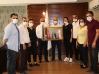 Özel güvenlik görevlilerinden Müdür Gür’e ziyaret