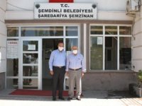 Rektör Pakiş'ten Başkan Saklı'ya ziyaret
