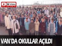 Van'da okullar açıldı