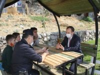 Kaymakam Güven EBA canlı yayına bağlandı