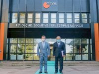 Rektör Pakiş'ten ÖSYM Başkanı Prof. Dr. Aygün'e ziyaret etti