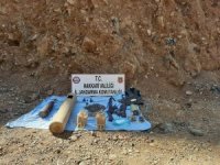 Derecik’te silah ve mühimmat ele geçirildi