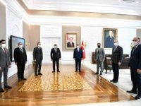 Başkan Gür'den Bakan Koca'ya ziyaret