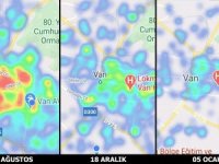 Van’ın risk haritası bu kez maviye döndü