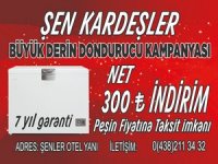 Şen kardeşler büyük derin dondurucu kampanyası