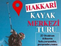 Van’dan Hakkâri’ye kayak turu başlıyor