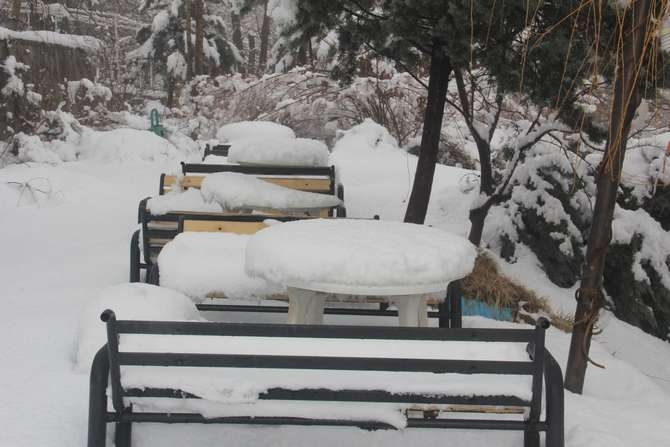 Hakkari'de kar manzarası 2018 galerisi resim 4