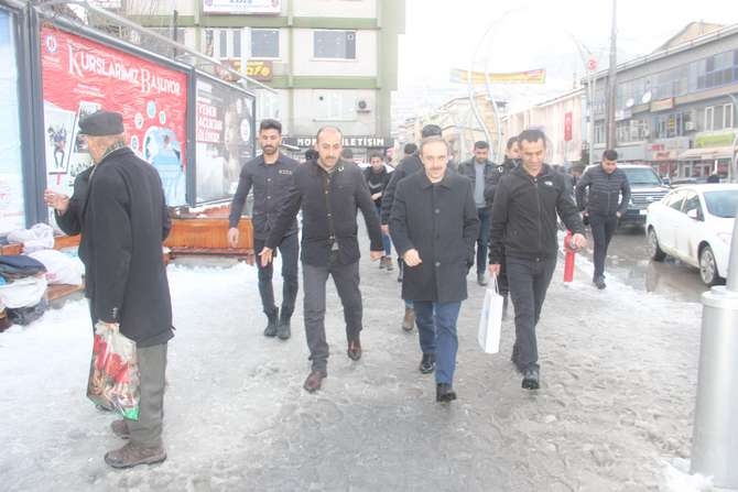 Başkan Epcim'den Altay caddesi esnafına ziyaret galerisi resim 3