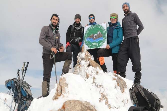 Cisad üyeleri Cisad dağına tırmandı galerisi resim 1